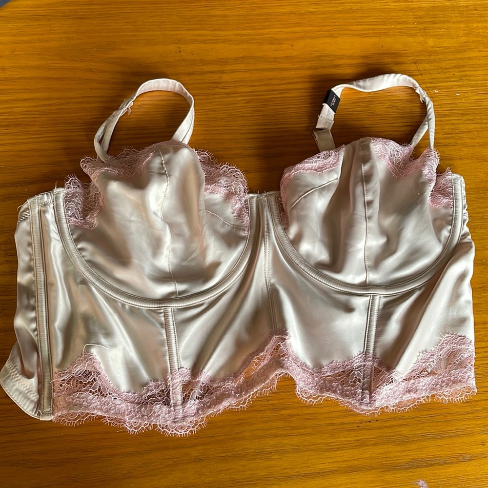Victoria secret rare light pink corset top